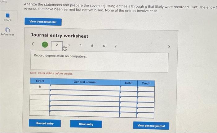 The left number column is prepared before adjusting entries are recorded, and