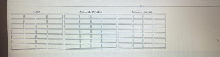 1. Record each transaction in the journal using the following account des