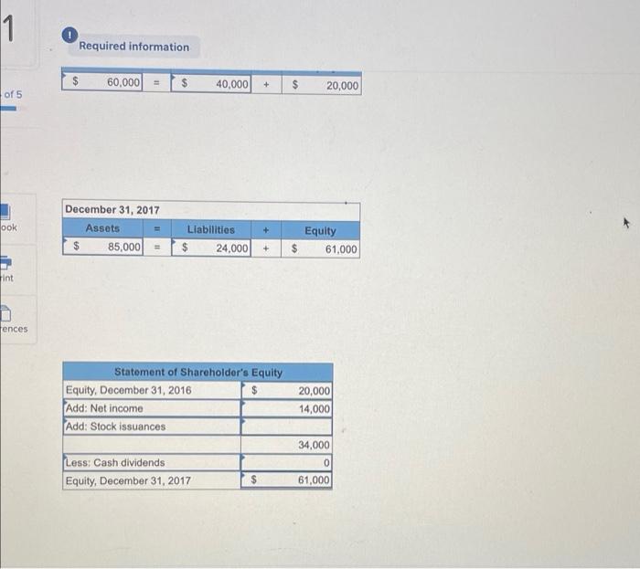 accounting knowledge LO A1, P1 [The following information applies to the questions