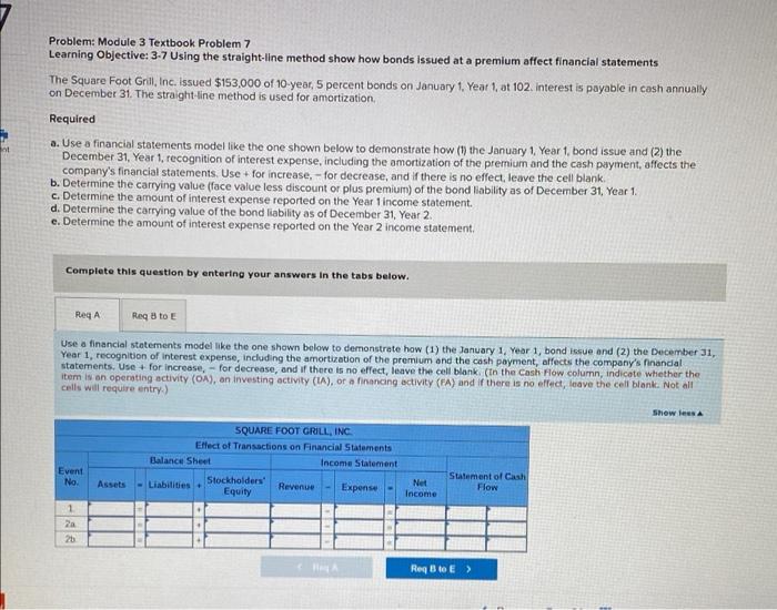 nt Problem: Module 3 Textbook Problem 7 Learning Objective: 3-7 Using the