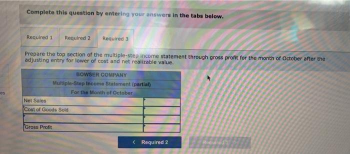 Company's inventory consists of 60 units with a cost per unit of