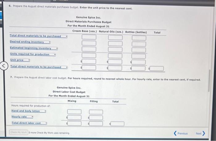 data presented in Part A and use answers from Part A when