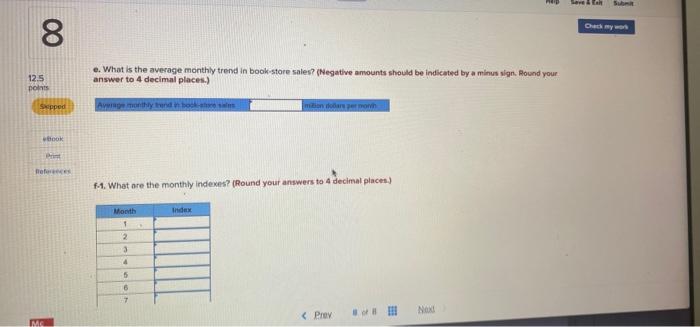 find "Monthly Retail Trade Report," then select "Time Series/Trend Charts" to find