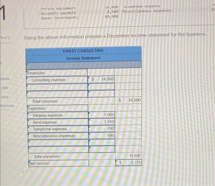 Class Activities Saved Required information [The following information applies to the questions