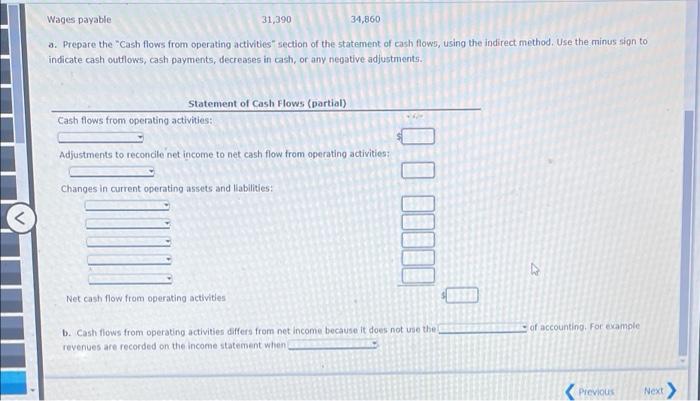 income statement for the current year was $149,900. Depreciation recorded on store