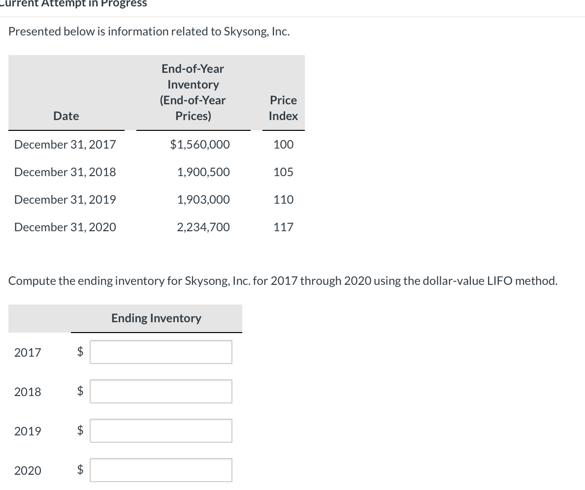 _urrent Attempt in Progress Presented below is information related to Skysong, Inc.