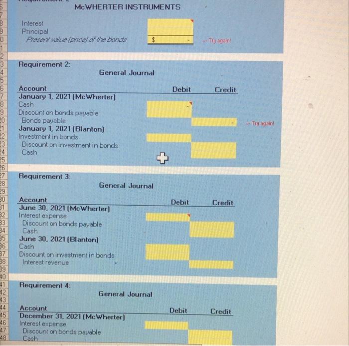 Requirement 2: 14 General Journal 16 Account Debit Credit 17 January 1,