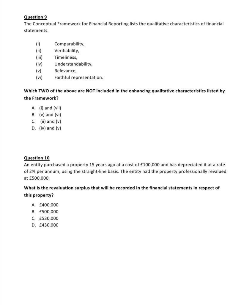 provided within the answer booklet. Each question in Section B is worth