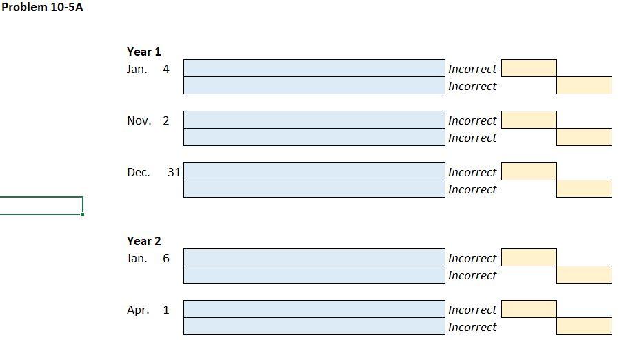 Year 1, 6,000 hours in Year 2, and 4,400 hours in Year