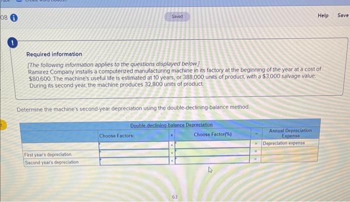 08 1 Saved Help Save Required information [The following information applies to