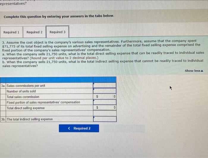 per Unit Direct materials Direct labor Variable manufacturing overhead Fixed manufacturing overhead