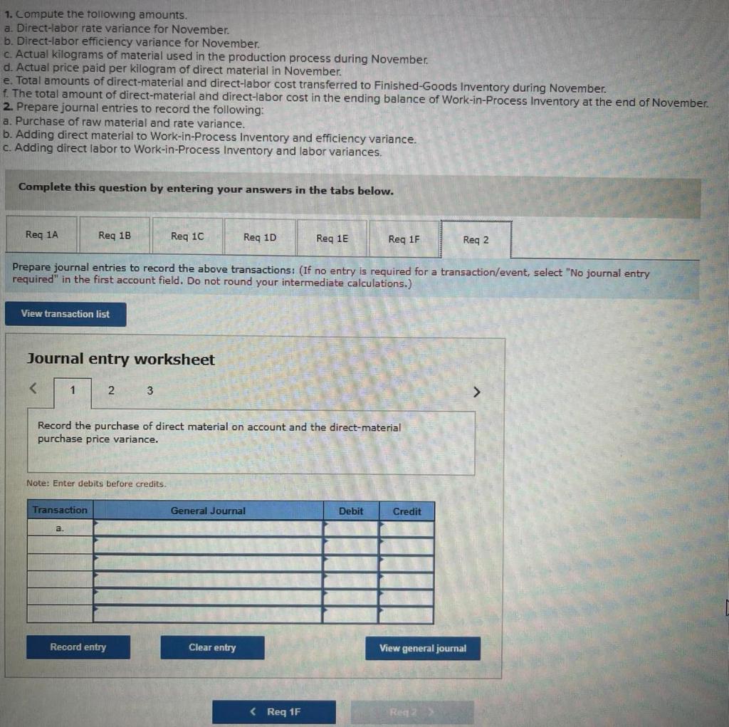 on November 30: 750 units (80 percent complete as to labor; material