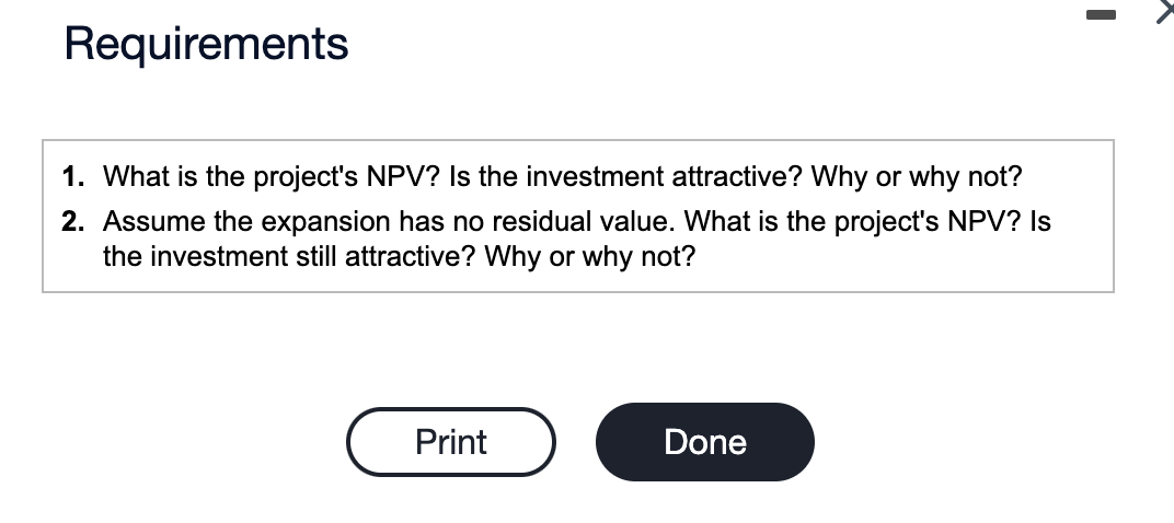 to decide whether the $8.5 million Waterfall Park Lodge expansion would be