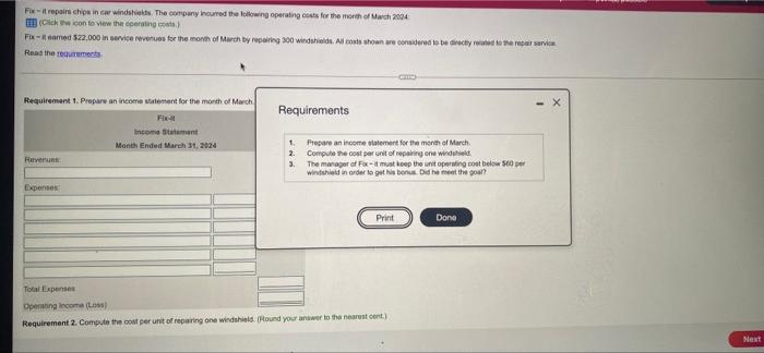 2024 (Click the icon to view the operating costs) Fix-Iteamed $22,000 in