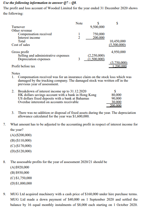 property in Repulse Bay which was let under the following terms: (1)