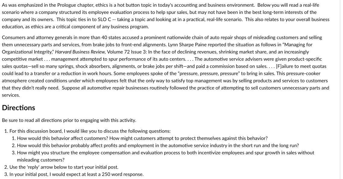 As was emphasized in the Prologue chapter, ethics is a hot button