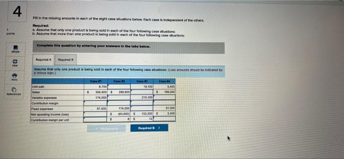 4 1 pos efook 10 10 Fill in the missing amounts in