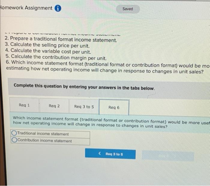 Sales Beginning merchandise inventory Purchases Ending merchandise inventory Fixed selling expense Fixed