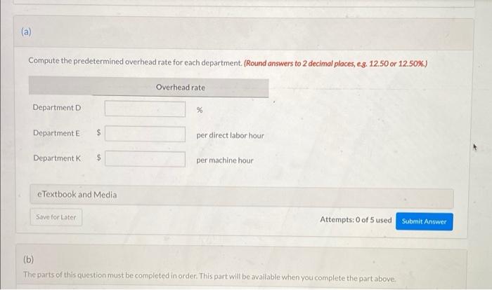 applied to jobs on the basis of direct labor cost in Department