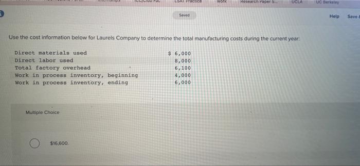LSAI Practice work Hesearch Paper S UCLA UC Berkeley Saved Help Save
