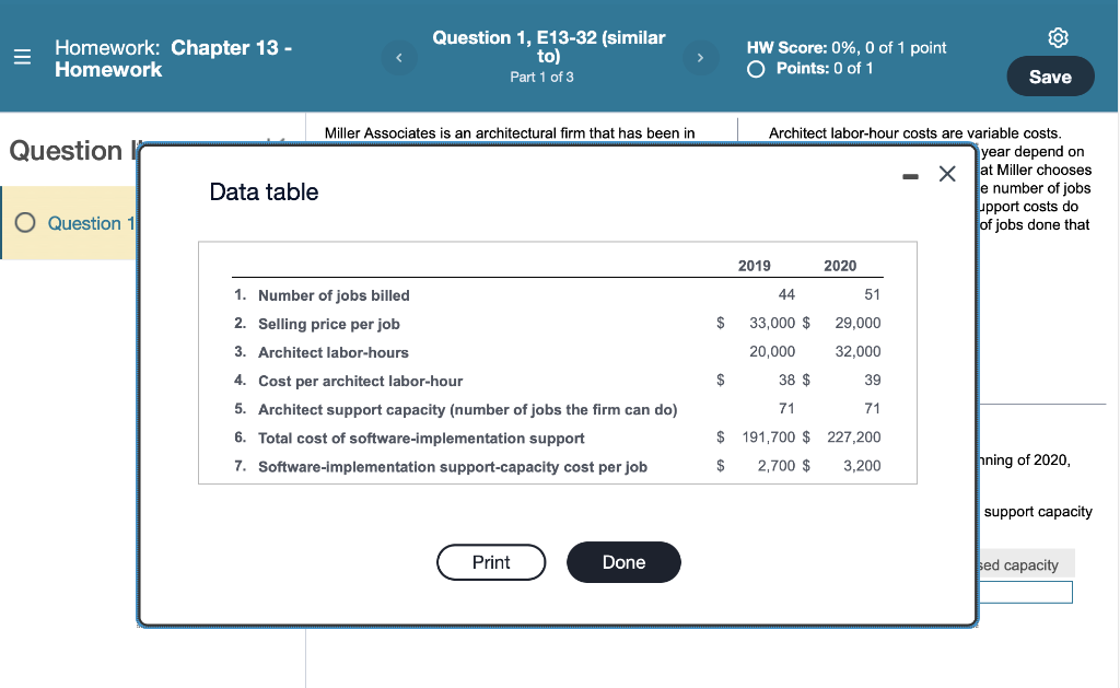 E13-32 (similar to) Part 1 of 3 HW Score: 0%, 0 of