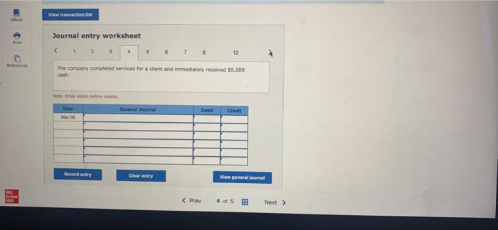 exchange for common stock. March 2 The company prepaid $7,000 cash for