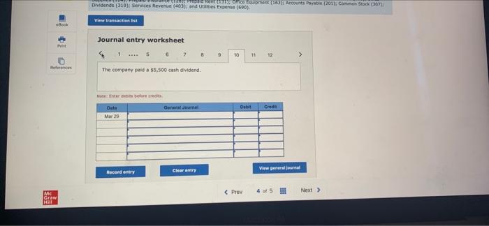 a client, who must pay within 30 days. March 12 The company