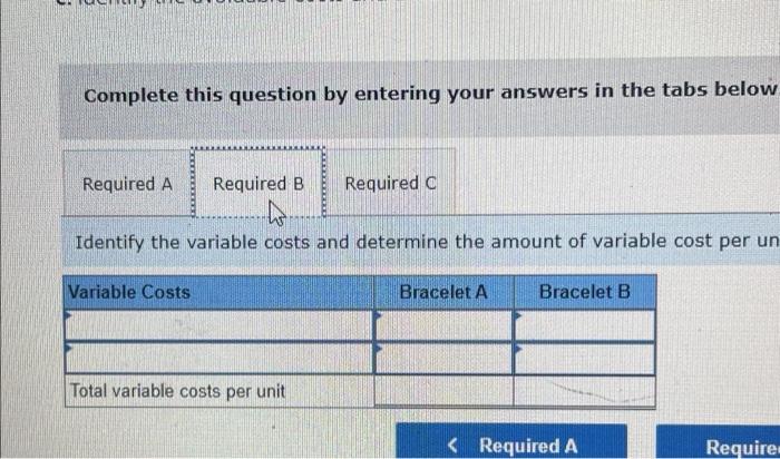 of relevant information Campbell Company makes for jewetry that it sells to