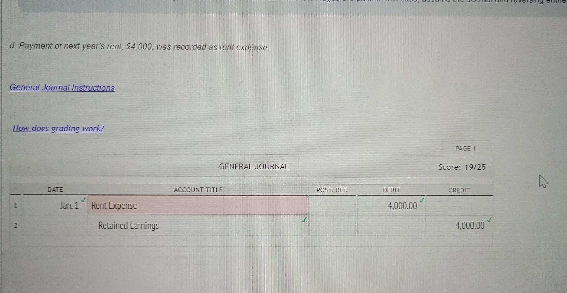 e. Allowance for doubtful accounts of $5,000 was not recorded. The company