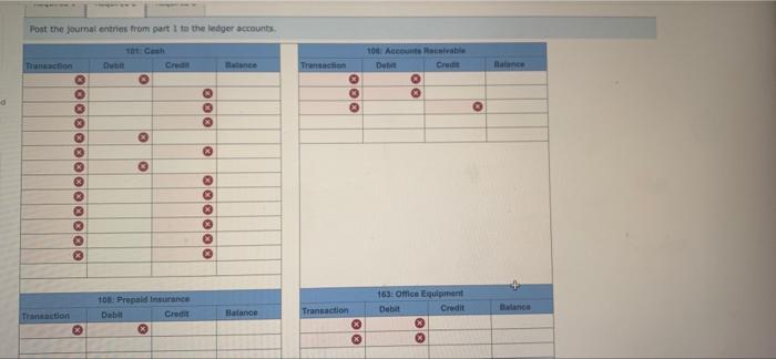 month of June. a. J. Aracel, the owner, invested $175,000 cash, office