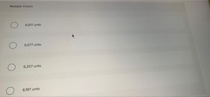 and transferred to the Units started into production during March next department