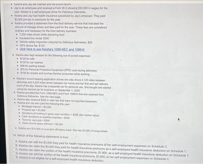 delivery service that indicated the amount of mileage driven and fees paid