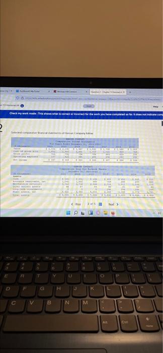 Check my work made This shows what is correct or incorrect for