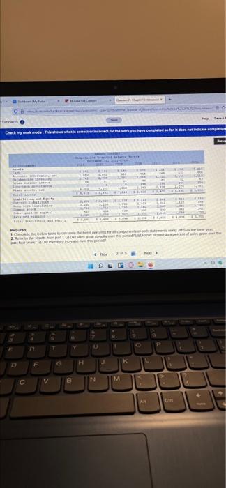 the work you have completed of does not di Che HOL 246