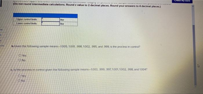 bottles of cola. The machine's output is approximately normal with a mean