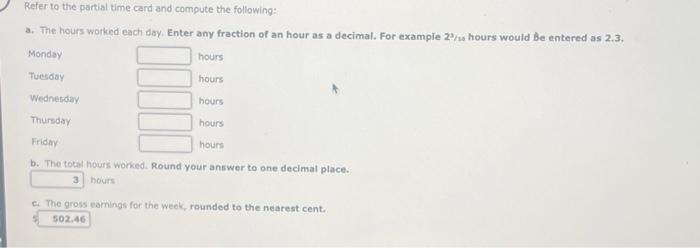 workers who are tardy are "docked" according to the schedule shown below.
