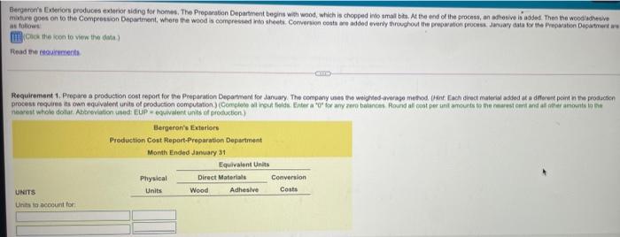sheets Completed and transferred out to Compression in January 2,700 sheets Ending