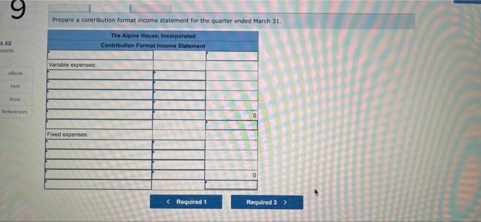 a large retailer of snow skis. The company assembled the information shown