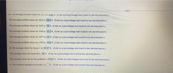 Stock L will represent 40% of the dollar value of the portfolio,