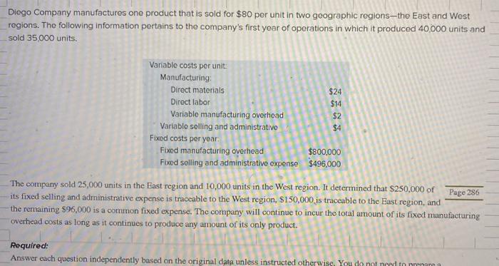 7. What is the amount of the difference between the variable costing