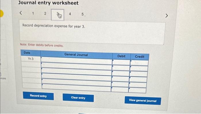 system for $52,000. It is expected to have a five-year life and