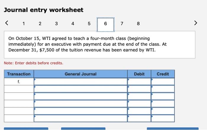 on December 31. Additional Information a. An analysis of WTI's insurance policies