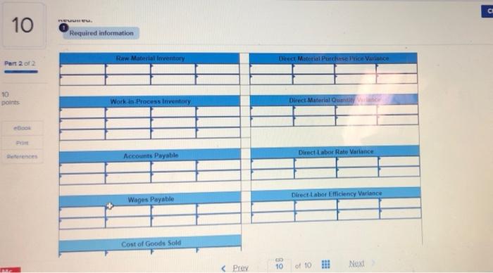 Rate, $16 per hour Direct Haterial: Quantity, 4 kilograms Price, 50.80 per