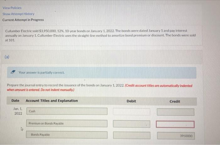 View Policies Show Attempt History Current Attempt in Progress Cullumber Electric sold