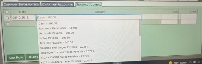 ending August 10, 2018 is given below: Total Employee compensation FICA social