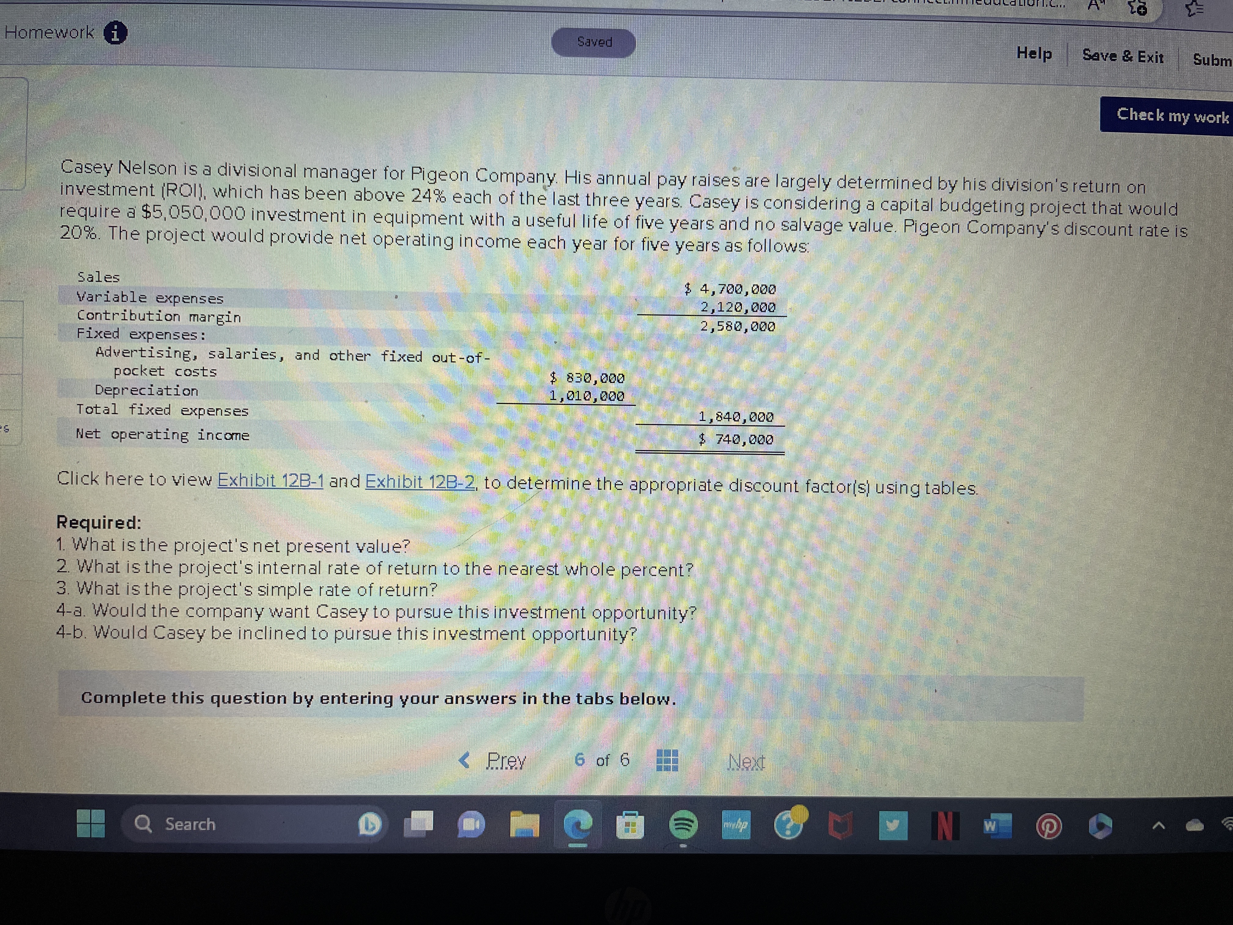 Homework i LO Saved Help Save & Exit Subm Check my work