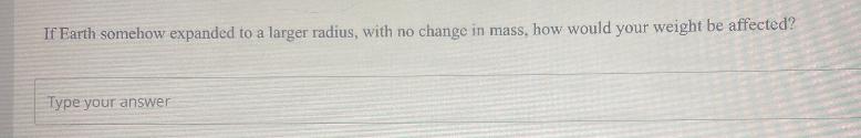 If Earth somehow expanded to a larger radius, with no change in