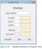 Chop Toys Invoice Date ordered 12 pack 5 pack 2pack Shipping Figure