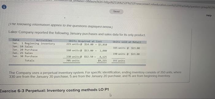 Browser=&launchUrl=https%253A%252F%252Fnewconnect.mheducation.com%252F#/activity/question-group/ZAS Saved Help [ine following information applies to the questions displayed below.