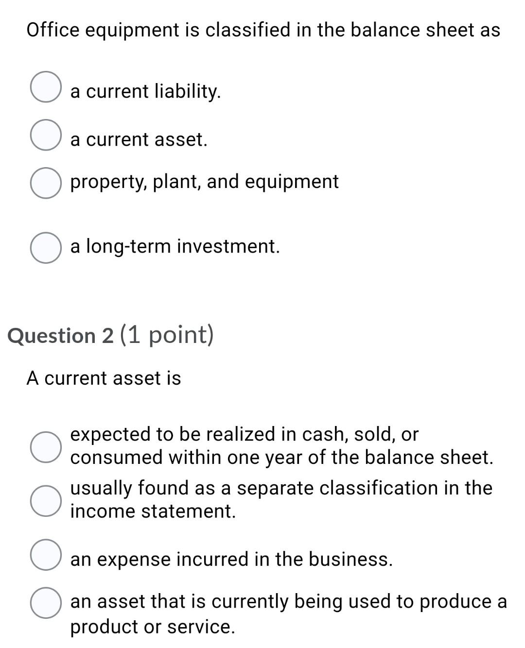 accounting period starts so that financial statements can be prepared. in order